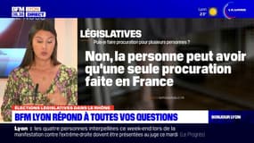 Procuration, horaires des bureaux de vote: BFM Lyon répond à vos questions sur les législatives