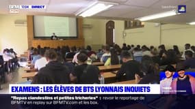   Examens : les élèves de BTS lyonnais inquiets 