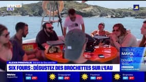 Six-Fours: des barbecues sur un bateau