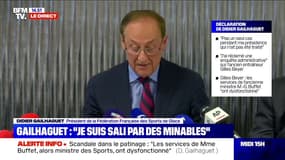 Patinage: selon Didier Gailhaguet, "Il est bien trop facile de venir baver sur les plateaux de télévision aujourd'hui et de dire que tout le monde savait"