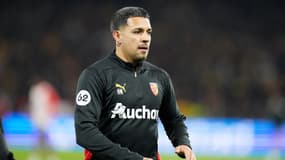 Facundo Medina avec Lens en Ligue 1, le 15 mars 2025