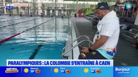 Jeux paralympiques de Paris 2024: la Colombie s'entraîne à Caen