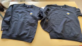 Le pull de l'uniforme des élèves de Rillieux-la-Pape