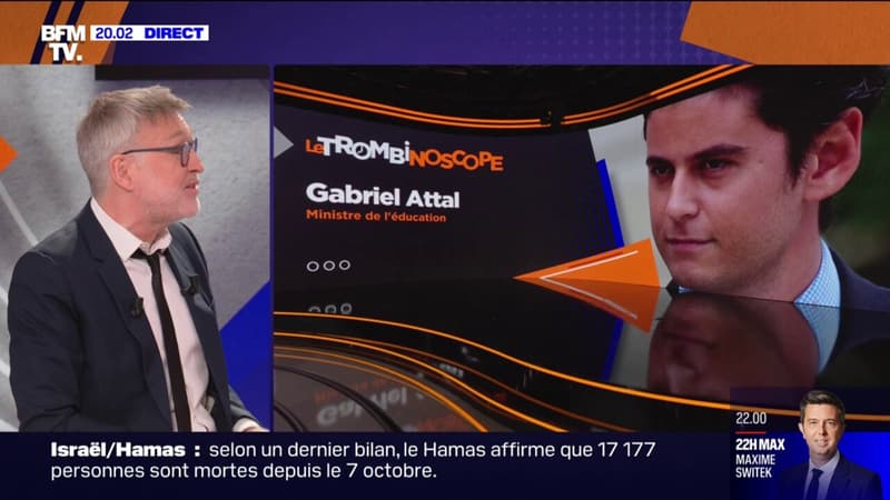 LE TROMBINOSCOPE - Gabriel Attal, le bon élève d'Emmanuel Macron
