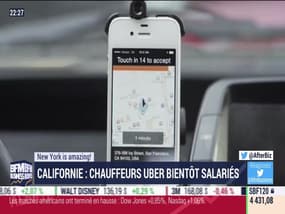 New York is amazing: Californie, les chauffeurs Uber bientôt salariés - 11/09