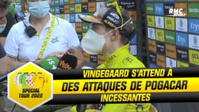 Tour de France : Vingegaard s'attend à des attaques incessantes de Pogacar