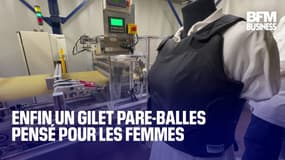   Enfin un gilet pare-balles pensé pour les femmes 