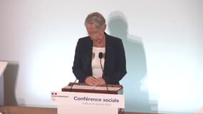 Elisabeth Borne, Première ministre, sur l'attaque à Arras: "Nous n'acceptons pas que le terrorisme mette notre pays à l'arrêt"