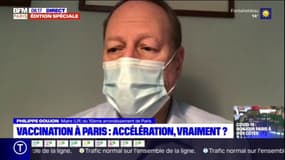 Covid-19: "on est loin d'une vaccination massive" pour Philippe Goujon, maire LR du 15e arrondissement de Paris