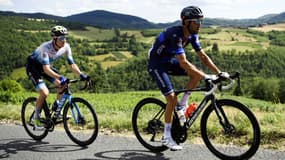 Thibaut Pinot lors du Tour de France, le 13 juillet 2023