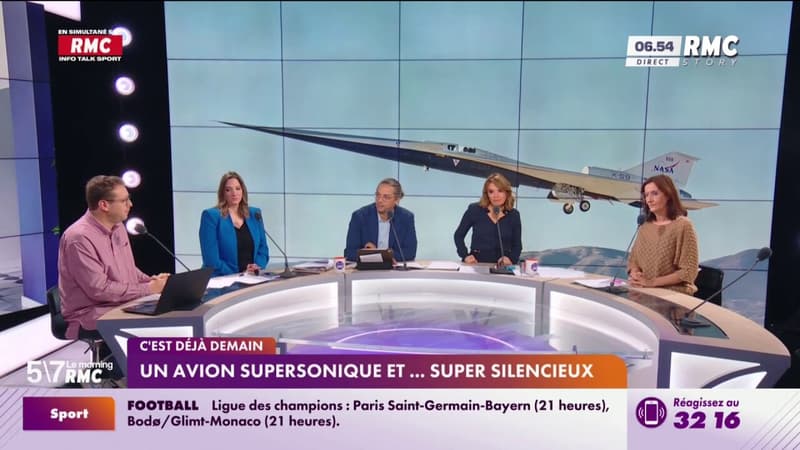 C'est déjà demain - Un avion supersonique et super silencieux