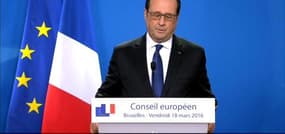 Hollande: L'opération à Molenbeek en "lien avec les attentats de Paris"