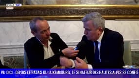VU DICI : Depuis le palais du Luxembourg à Paris, le Sénateur des Hautes-Alpes se confie