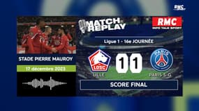 Lille 1-1 PSG: Un nul au bout du suspense, le goal replay de RMC