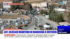 A51: blocage maintenu de Manosque à Sisteron