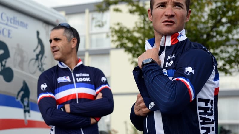 Thomas Voeckler, ici avec Laurent Jalabert