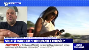 "On n'est pas dans un squat": l'avocat de l'occupante illégale d'un logement à Marseille s'exprime sur BFMTV