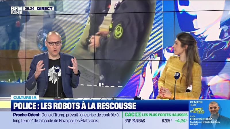 Culture IA : Police, les robots à la rescousse, par Anthony Morel - 05/02