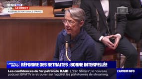 Élisabeth Borne: La réforme des retraites "n'a pas été menée dans la précipitation mais dans la concertation"