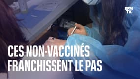 "On n'a pas le choix": ces non-vaccinés franchissent le pas de la première dose