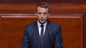 Emmanuel Macron "Je proposerai que le Parlement soit élu avec une dose de proportionnelle"