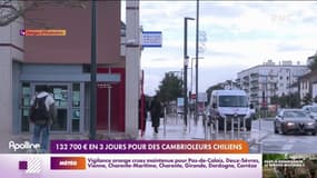 132.700 € en 3 jours pour des cambrioleurs chiliens