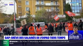 Gap: les salariés de l'Ehpad Tiers Temps en grève