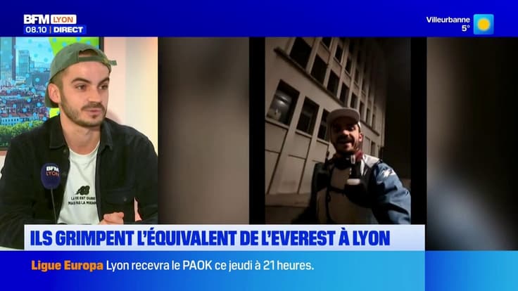 Ils parcourent l'équivalent de l'Everest... à Lyon !