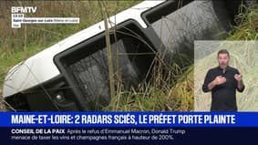 Deux radars sciés dans le Maine-et-Loire, le préfet porte plainte