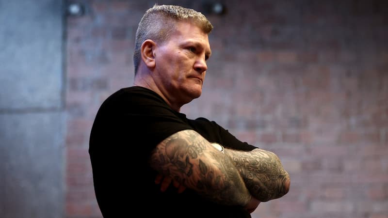 Ricky Hatton, ancien champion du monde de boxe, en mars 2025