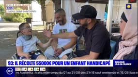 Dugny: un influenceur récolte 55.000 euros pour un enfant handicapé