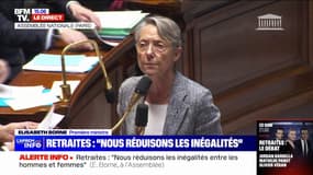 Élisabeth Borne: "Nous réduisons les inégalités inacceptables entre les femmes et les hommes au moment de la retraite"