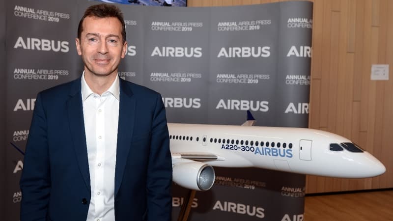 Pour Guillaume Faury, patron d'Airbus, "on ne change malheureusement pas l'activité industrielle par des déclarations politiques"