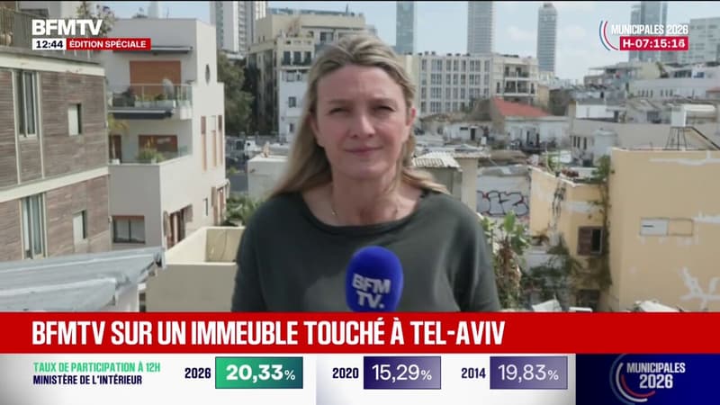 Guerre au Moyen-Orient: Tel-Aviv touché par un missile, BFMTV sur place
