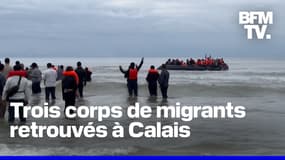 Les corps de trois migrants retrouvés sur les plages de Calais 
