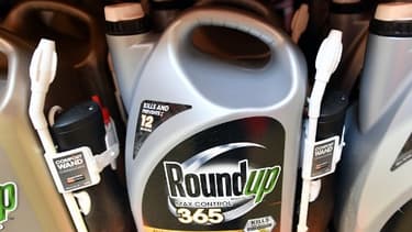 Des bouteilles de Roundup - Image d'illustration
