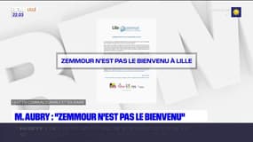 Présidentielle: pour Martine Aubry, "Éric Zemmour n'est pas le bienvenu à Lille"