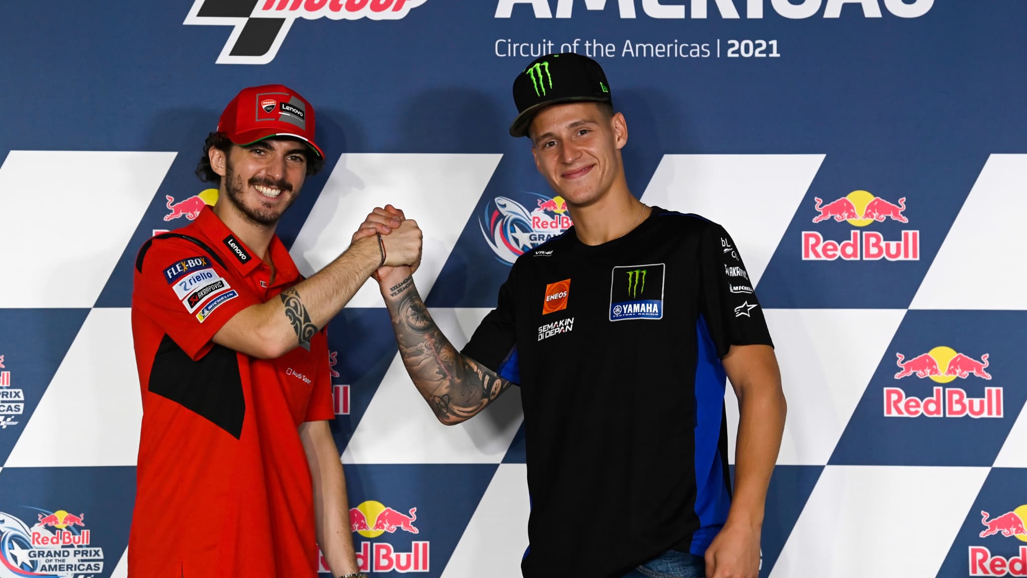 Francesco Bagnaia et Fabio Quartararo