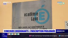 Concours enseignants: l'inscription prolongée dans l'académie du Lyon