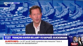 "Retrouver les moyens de maîtriser notre destin": les mots de François-Xavier Bellamy pour conclure le débat avec Raphaël Glucksmann