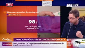 Où les ados dépensent-ils leur argent de poche? 