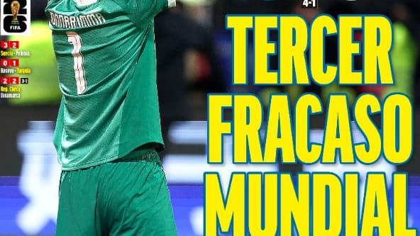 El drama del fútbol mundial, la prensa internacional se apiada de Italia.