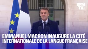 L'intégralité du discours d'Emmanuel Macron pour l'inauguration de la Cité internationale de la langue française 