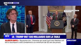 Luc Ferry, philosophe et ancien ministre: "On a un vrai problème de souveraineté française et européenne par rapport à l'intelligence artificielle"