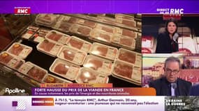 On peut tout dire sur RMC : Forte hausse du prix de la viande en France - 26/04