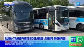 Auvergne Rhône-Alpes: les tarifs des transports scolaires modifiés