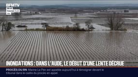 Aude: la décrue s'amorce après un important épisode pluvieux