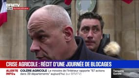 Colère agricole: récit d'une journée de blocages des agriculteurs malgré les interdictions 