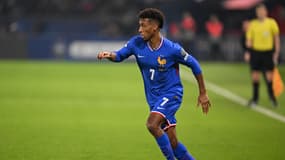 Kingsley Coman face à l'Azerbaïdjan le 10 octobre au Parc des Princes 