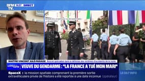 Gendarme tué: Maître Vincent Julé-Parade, avocat spécialisé dans la défense des victimes d'accidents de la route, alerte sur des "sanctions trop indulgentes"